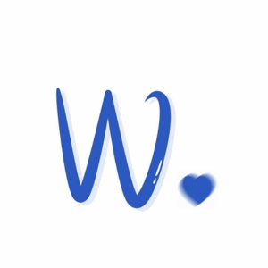 w，
